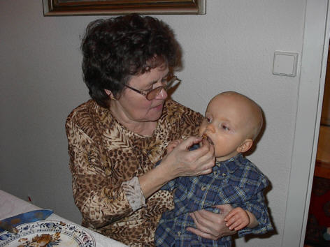 Ben mit Oma